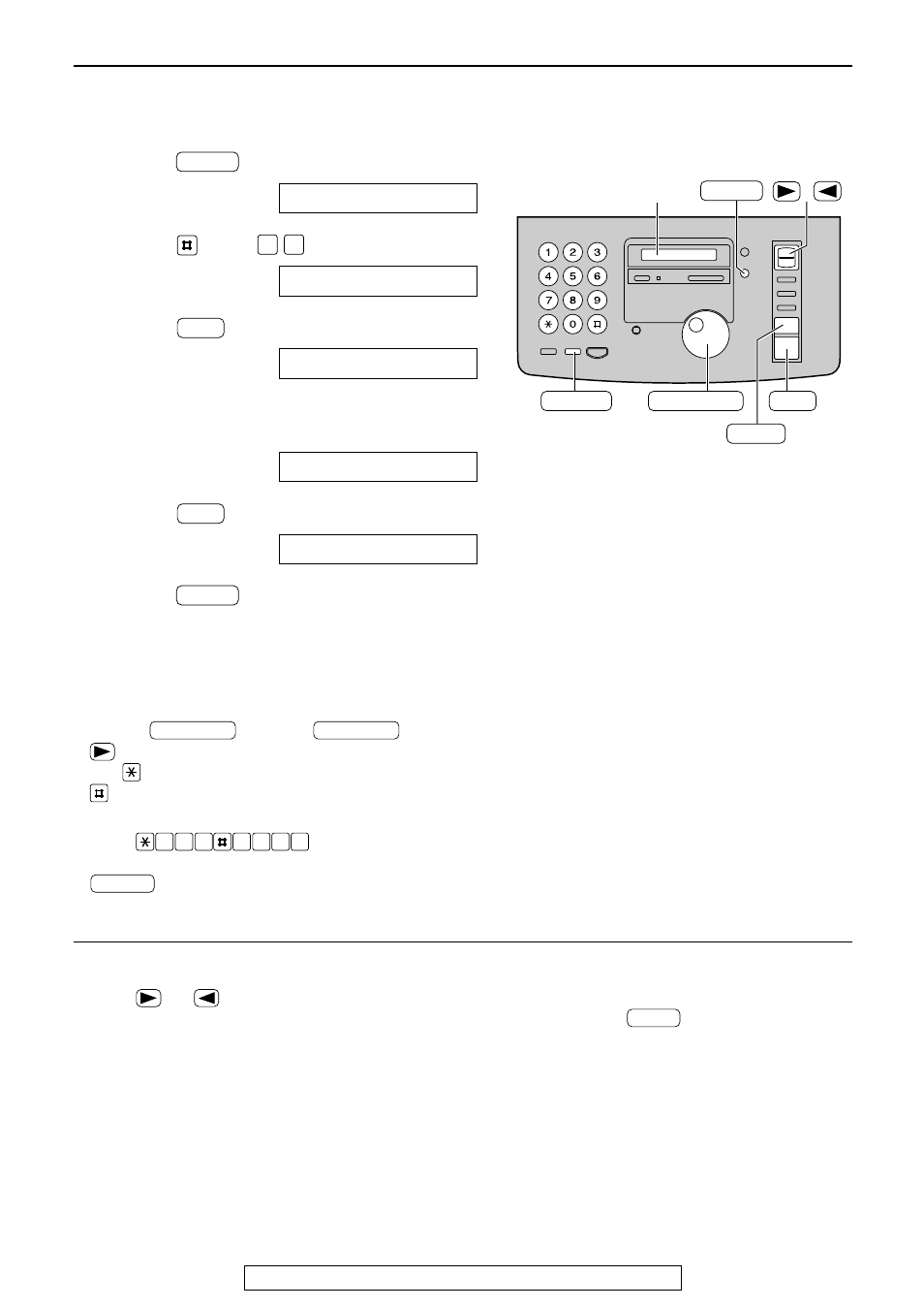 Setup (main unit), Setting your facsimile telephone number | Panasonic 2000 User Manual | Page 18 / 84
