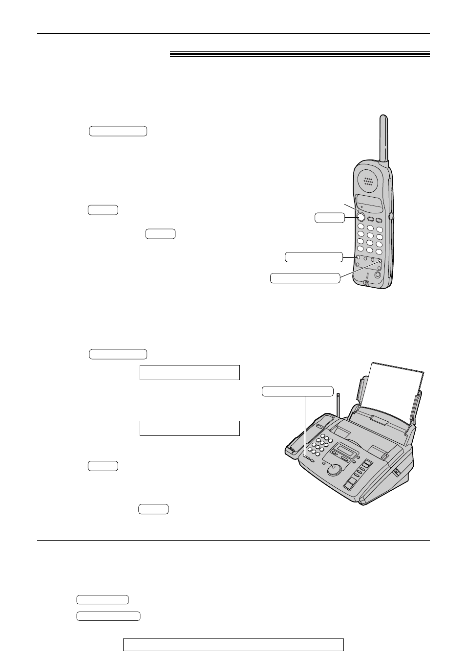 Making and answering calls, Remote monitor, Switching a call to the monitor with the handset | Panasonic 2000 User Manual | Page 26 / 84