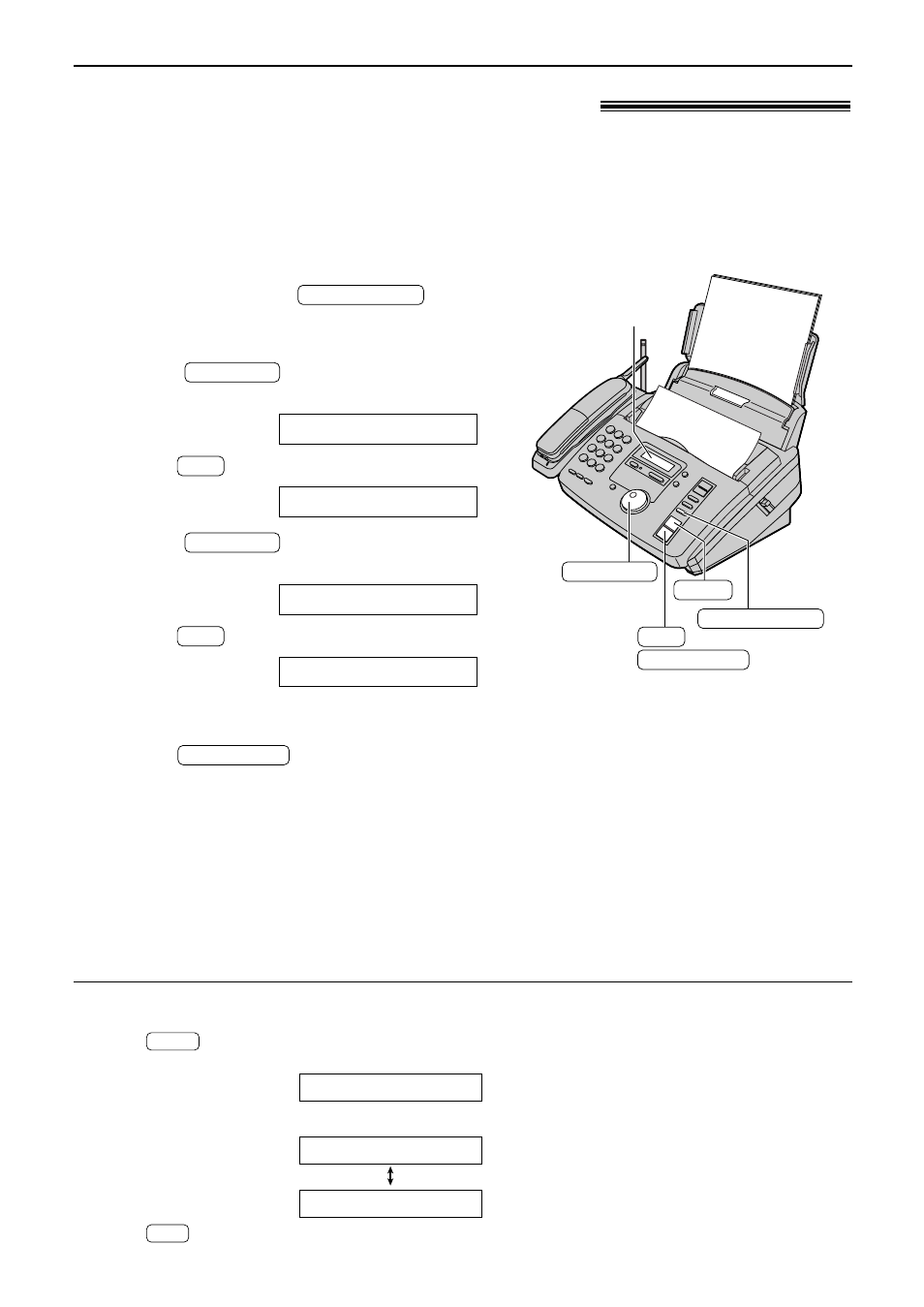 Sending faxes, One time broadcast transmission | Panasonic 2000 User Manual | Page 38 / 84