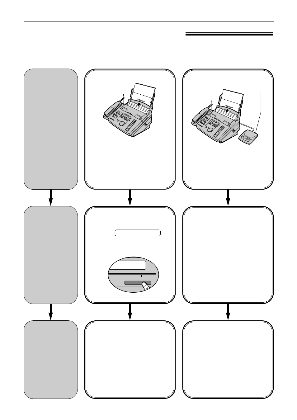 Receiving faxes, Setting the unit to receive faxes | Panasonic 2000 User Manual | Page 42 / 84