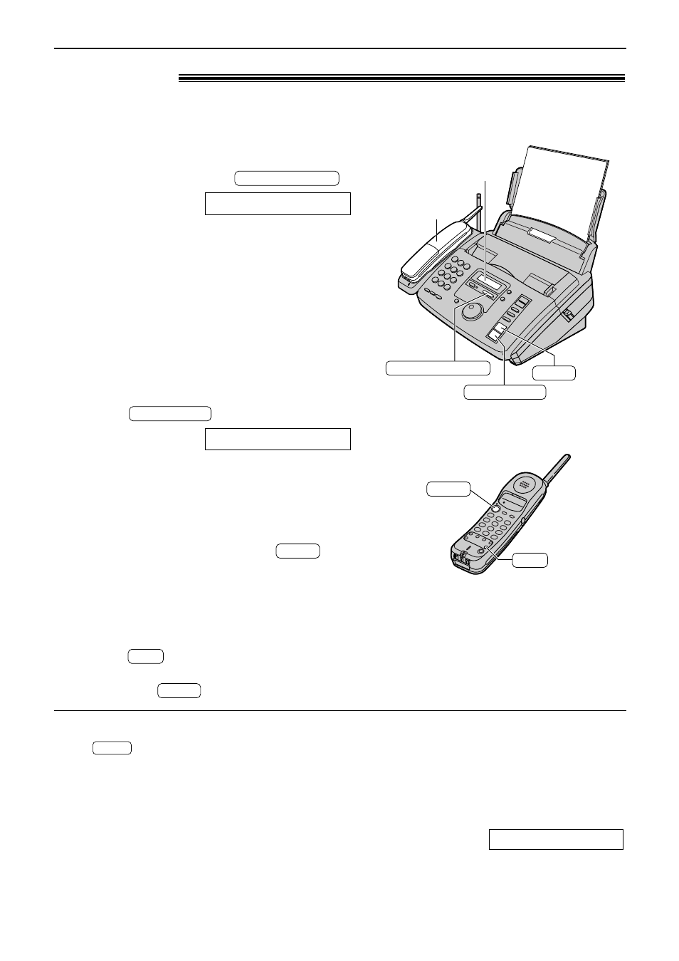 Receiving faxes, Tel mode ! (answering all calls manually), Activating the tel mode receiving a fax manually | Panasonic 2000 User Manual | Page 44 / 84