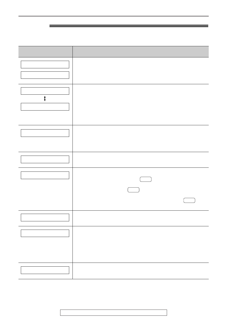 Error messages, Display | Panasonic 2000 User Manual | Page 61 / 84