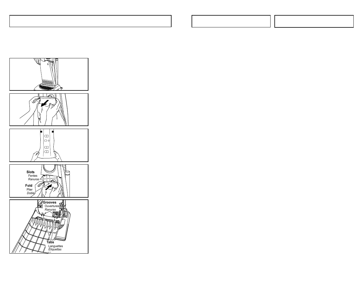 Changing dust bag, Car pet bar efl oor (to ols ) | Panasonic MC-V7314 User Manual | Page 28 / 52