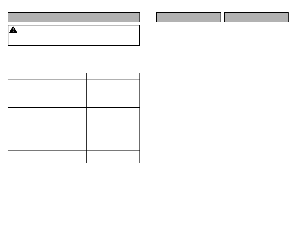 Antes de pedir servicio, Advertencia | Panasonic MC-V7314 User Manual | Page 44 / 52
