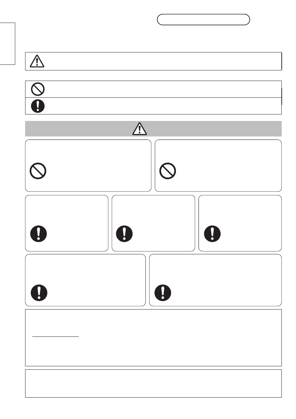 Panasonic Pedestal for Wide Plasma Display TY-ST50PX20 User Manual | Page 2 / 20