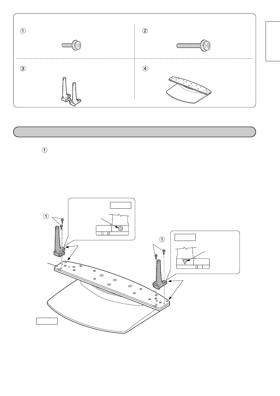 Panasonic Pedestal for Wide Plasma Display TY-ST50PX20 User Manual | Page 3 / 20