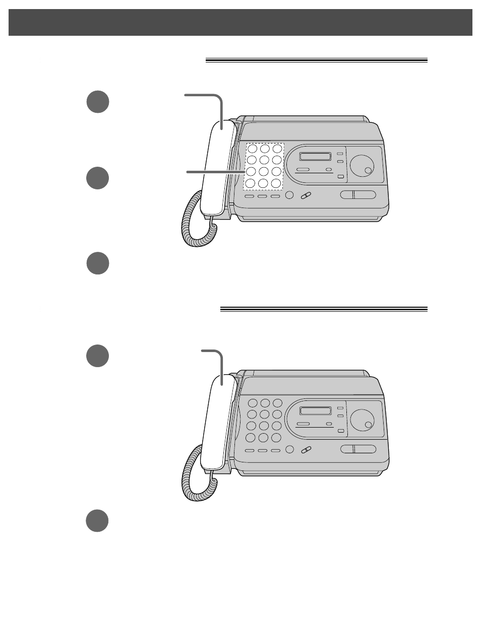 Quick start | Panasonic KX-FT31BX User Manual | Page 10 / 72