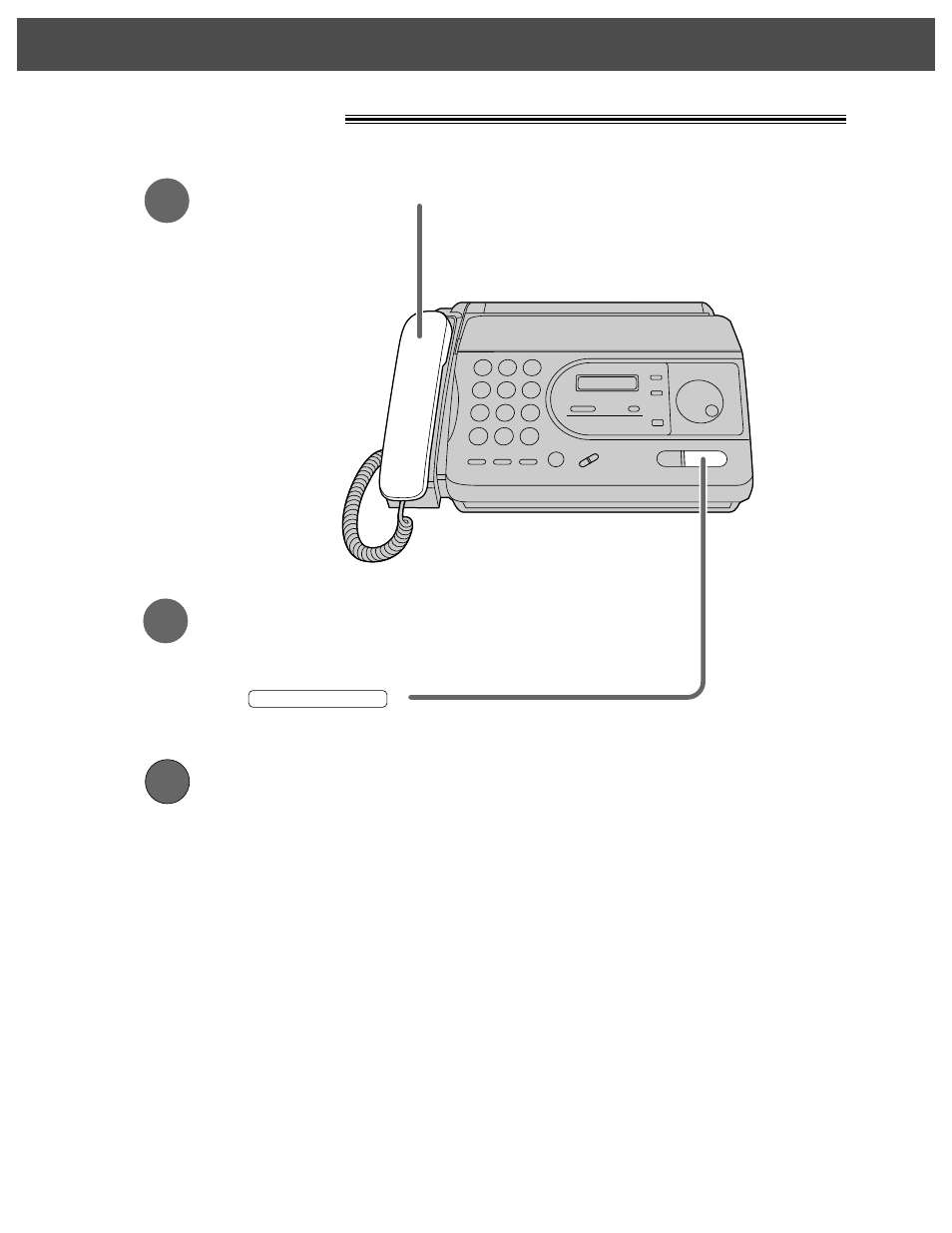 Quick start | Panasonic KX-FT31BX User Manual | Page 12 / 72