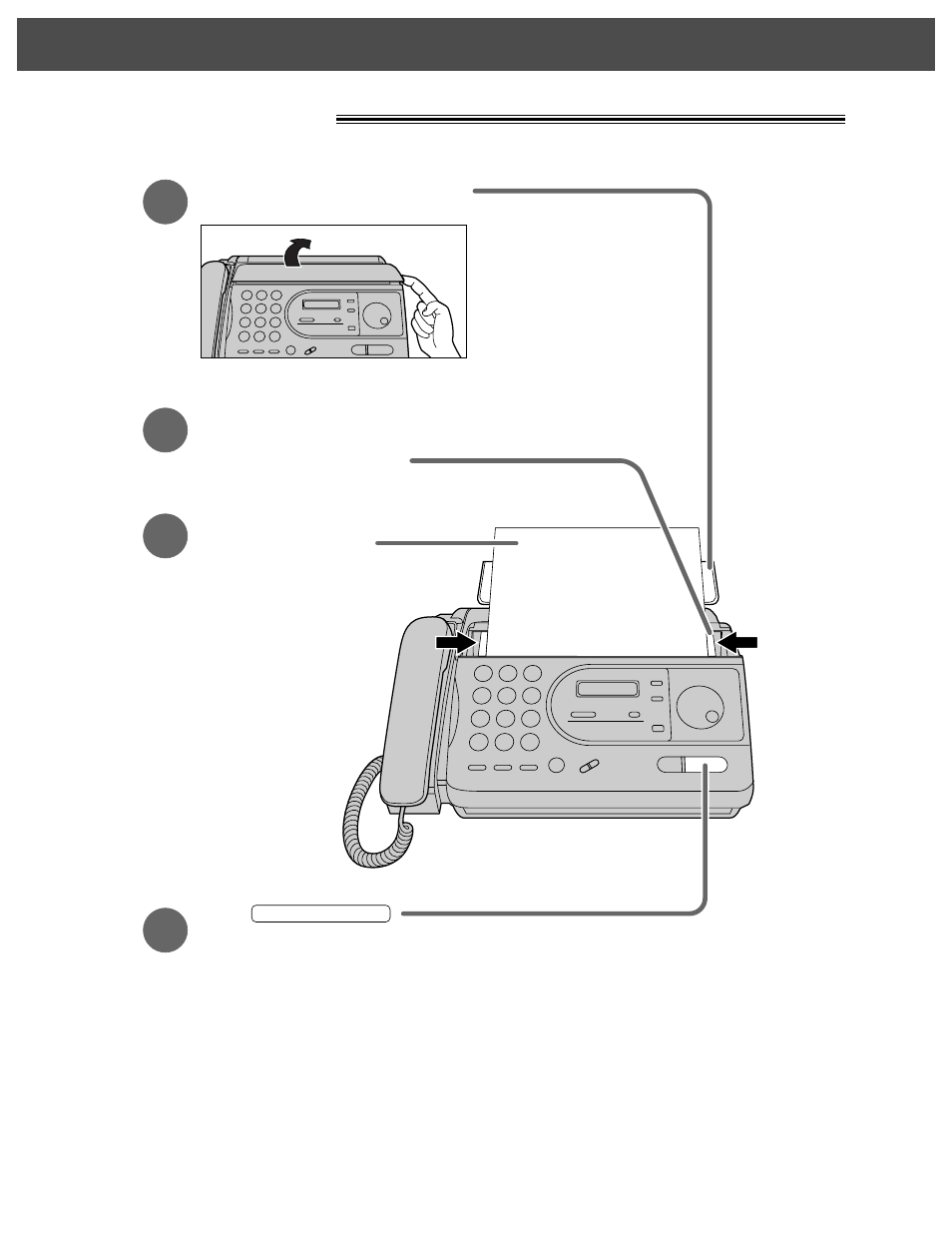 Quick start | Panasonic KX-FT31BX User Manual | Page 13 / 72