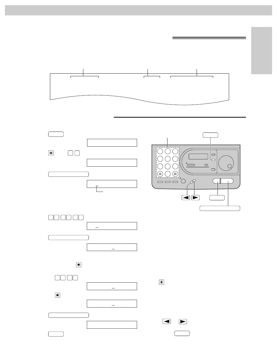 Setting the date and time, Setup | Panasonic KX-FT31BX User Manual | Page 19 / 72