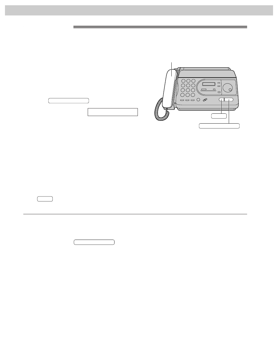 Tel mode, Answering all calls manually) | Panasonic KX-FT31BX User Manual | Page 40 / 72