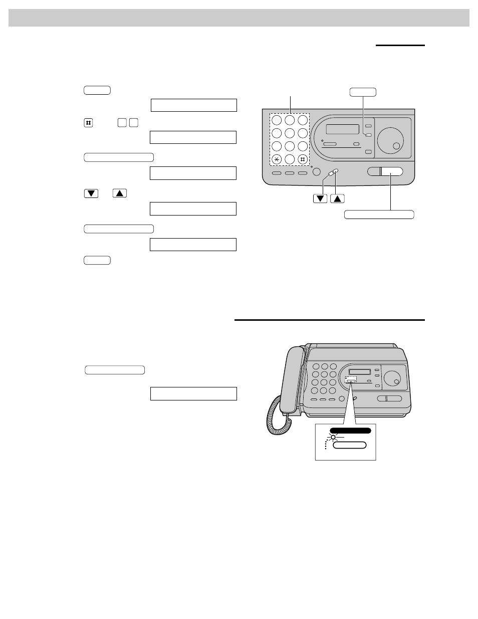 Changing the fax only mode to the ext.tam mode, Activating the ext.tam mode, Receiving faxes | Panasonic KX-FT31BX User Manual | Page 46 / 72