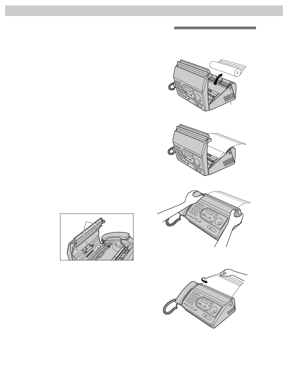 Clearing a recording paper jam, Jams | Panasonic KX-FT31BX User Manual | Page 62 / 72