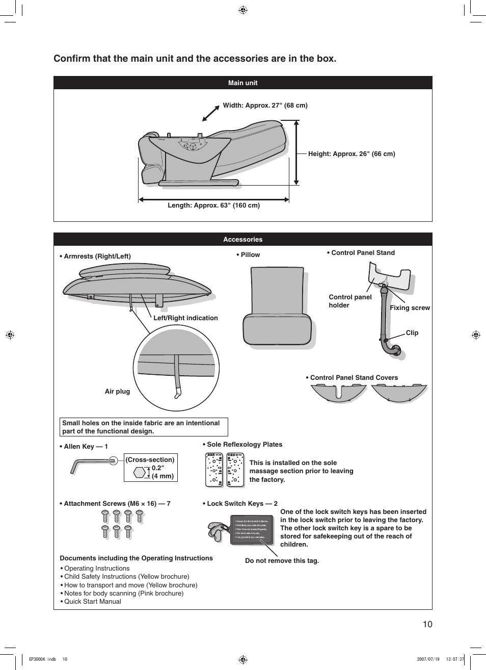 Panasonic EP30004 User Manual | Page 11 / 49