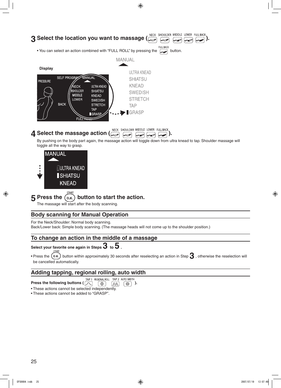 Panasonic EP30004 User Manual | Page 26 / 49