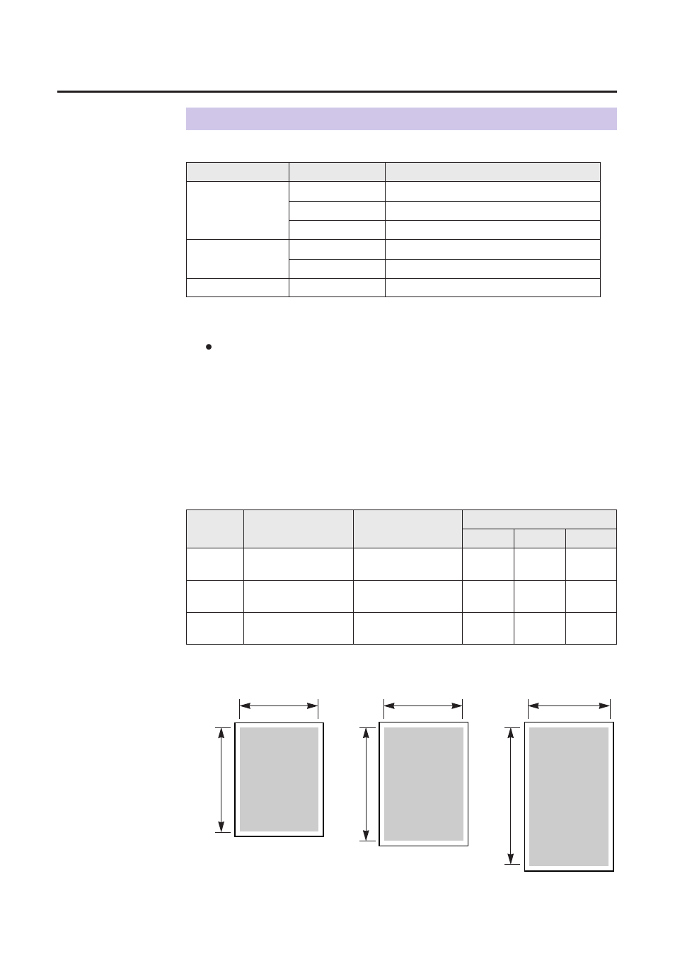 Media, Appendix, Margins and print area | Media sizes | Panasonic KX-PS8000 User Manual | Page 150 / 161