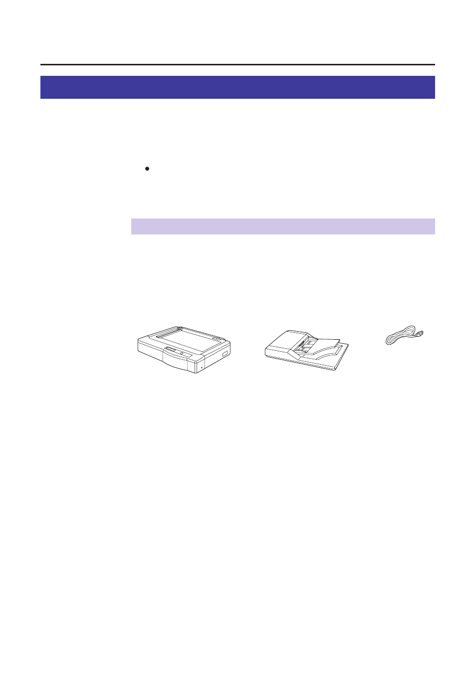 Unpacking, Scanner box, Before you start | Unpacking scanner box | Panasonic KX-PS8000 User Manual | Page 18 / 161