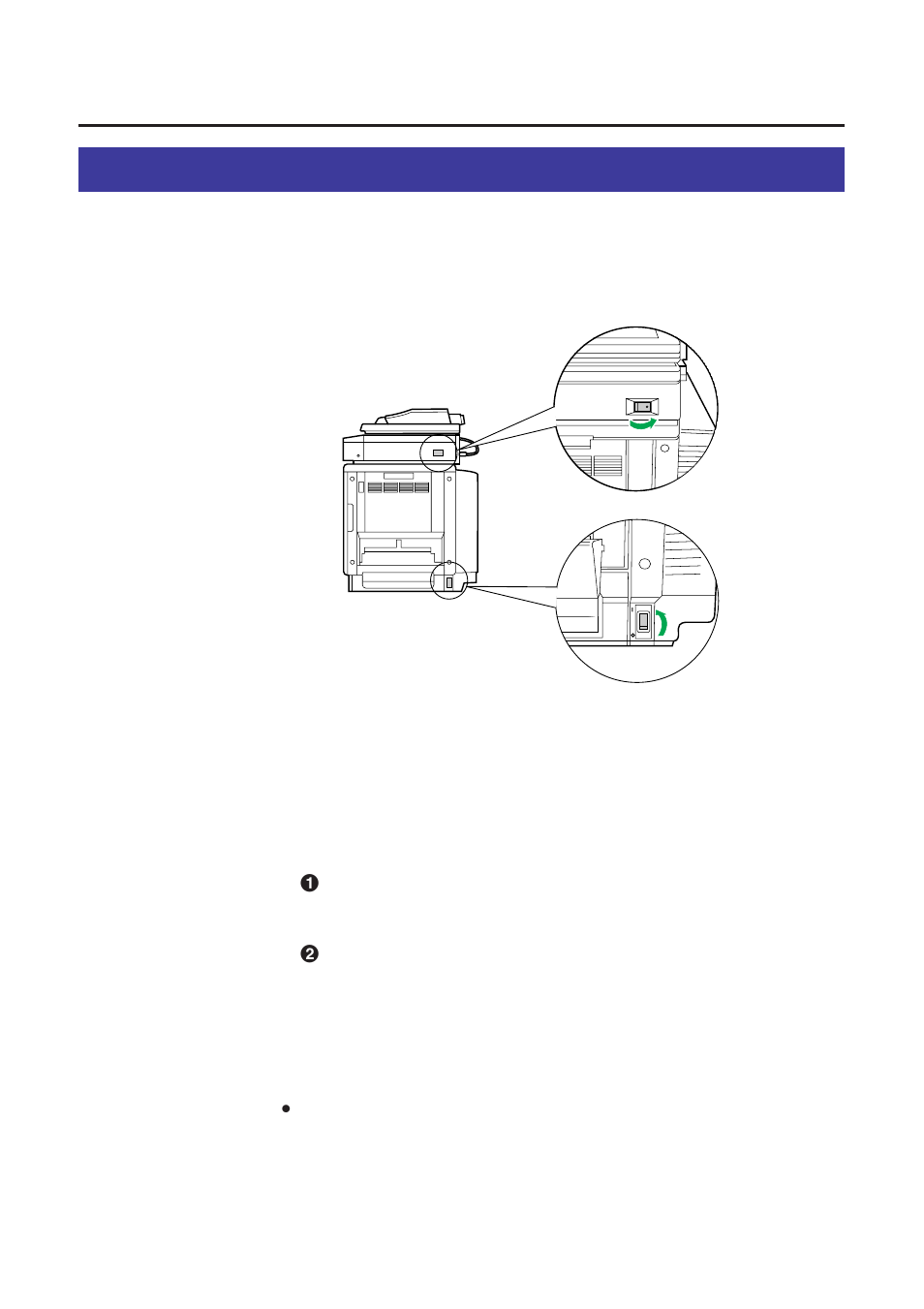 Power on, P. 53), Setup | Panasonic KX-PS8000 User Manual | Page 53 / 161
