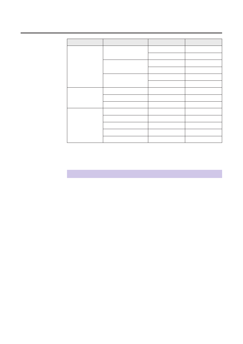 Outline for menus, Basic operations | Panasonic KX-PS8000 User Manual | Page 89 / 161