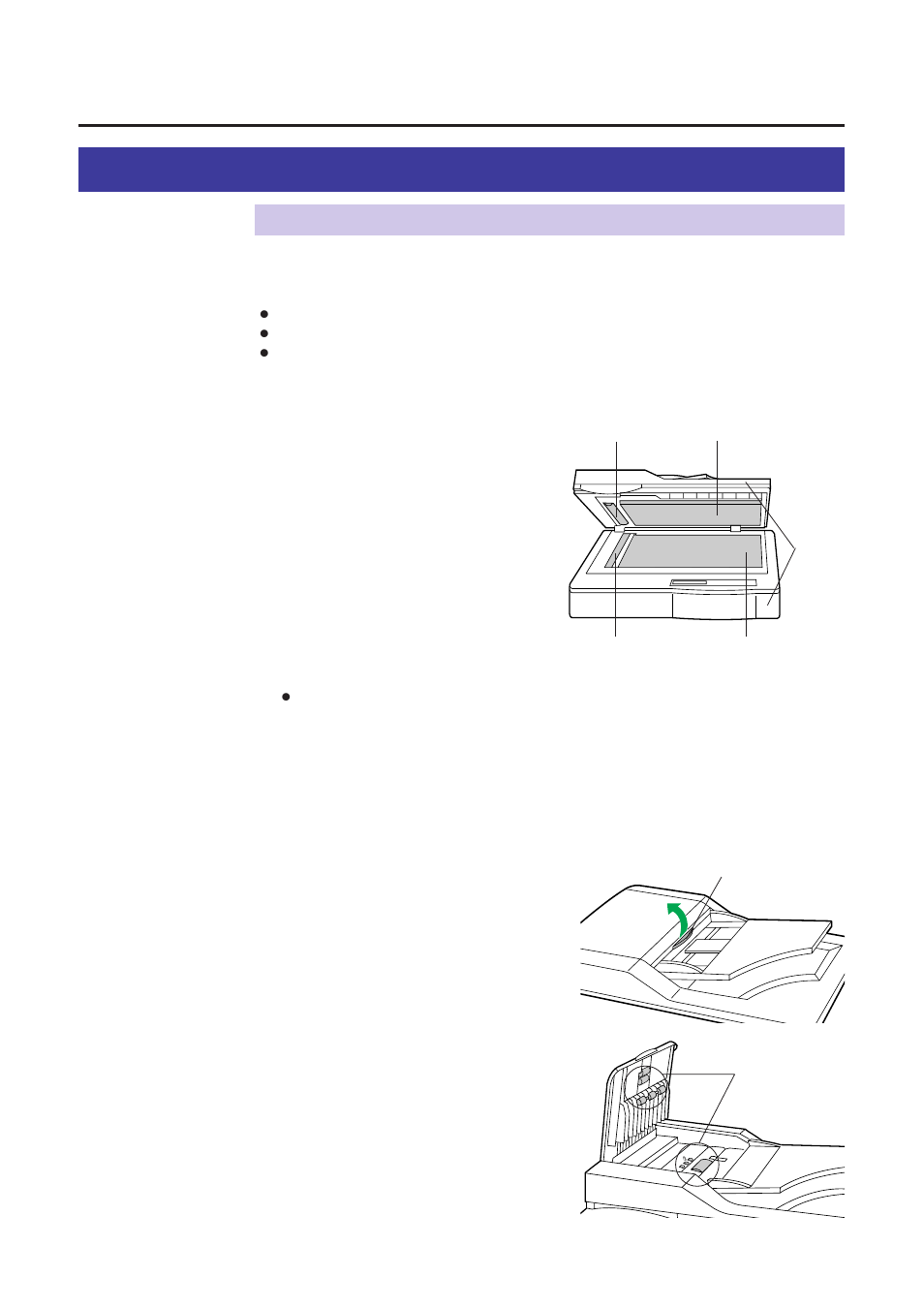 Care and maintenance, Cleaning, Scanner | P. 93) | Panasonic KX-PS8000 User Manual | Page 93 / 161