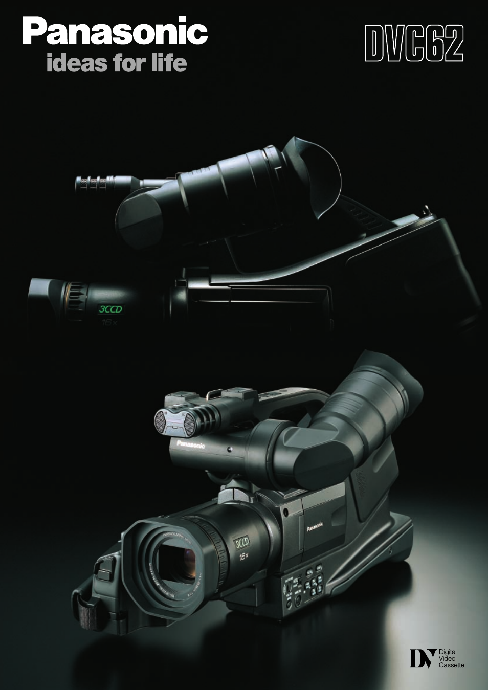Panasonic AG-DVC62 User Manual | 8 pages