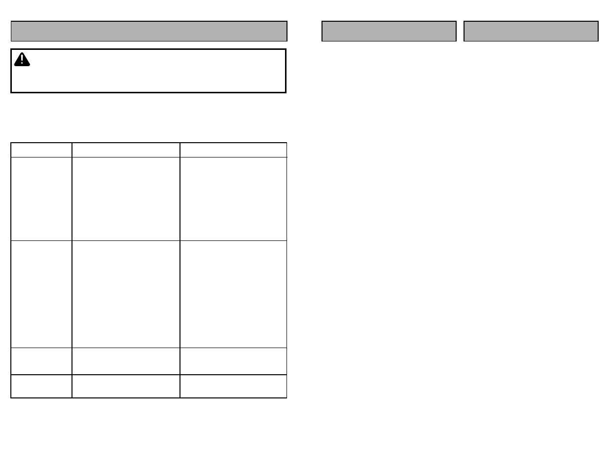 Antes de pedir servicio, Advertencia | Panasonic MC-V5261 User Manual | Page 40 / 48