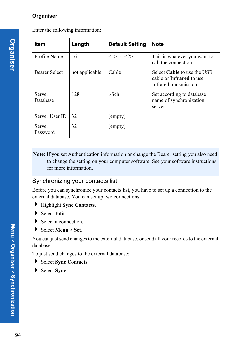 Panasonic P342i User Manual | Page 93 / 128