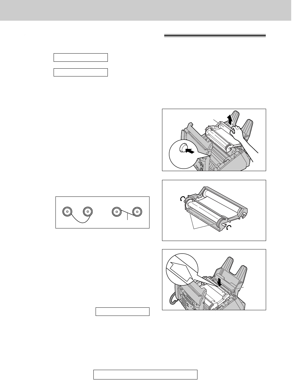 Ink film, Replacing the film cartridge | Panasonic KX-FP121 User Manual | Page 114 / 136