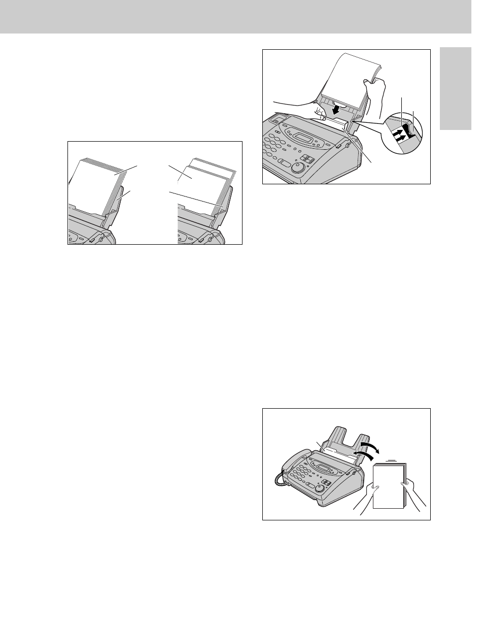 Setup, Adding paper to the cassette | Panasonic KX-FP121 User Manual | Page 23 / 136