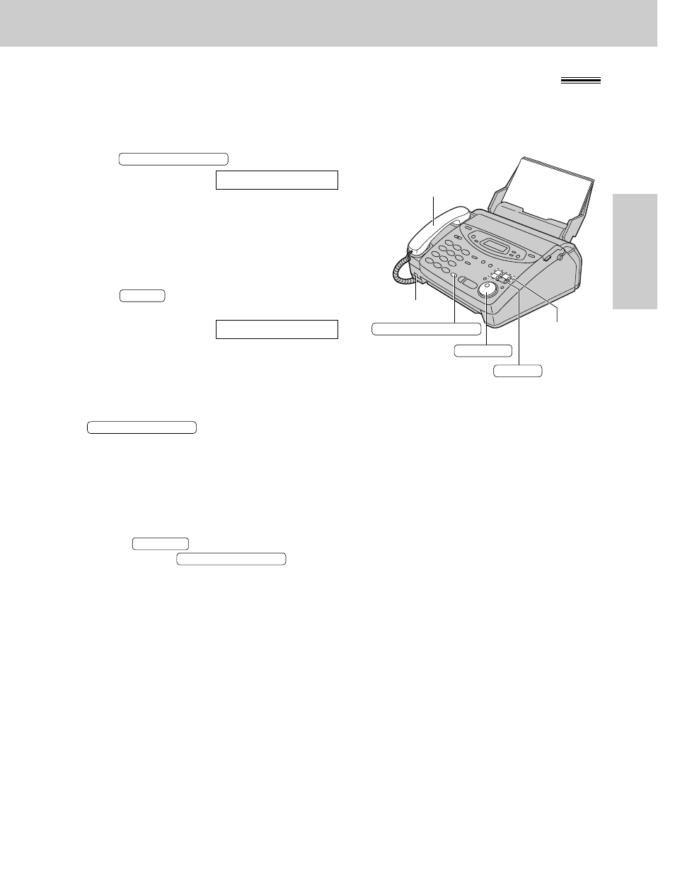 One-touch dial, Making a voice call using a one-touch dial key | Panasonic KX-FP121 User Manual | Page 35 / 136