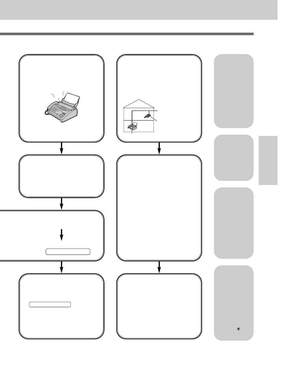 Receiving faxes, Tel mode | Panasonic KX-FP121 User Manual | Page 65 / 136