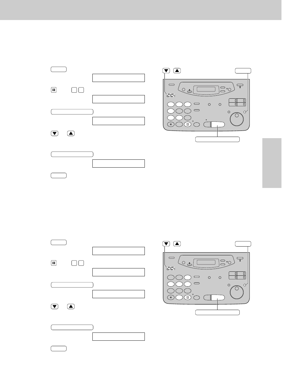 Receiving faxes, Tel/fax delayed ring count, Silent fax recognition ring count | Panasonic KX-FP121 User Manual | Page 75 / 136