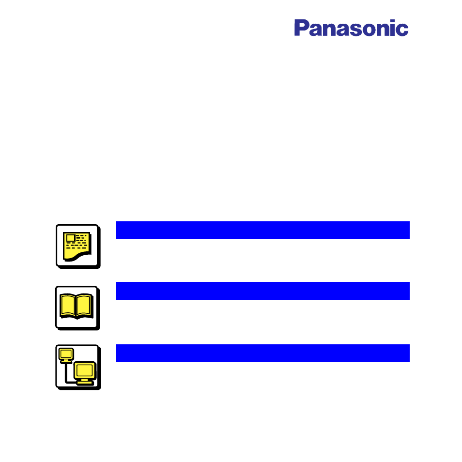 Panasonic KX-P7105 User Manual | 4 pages