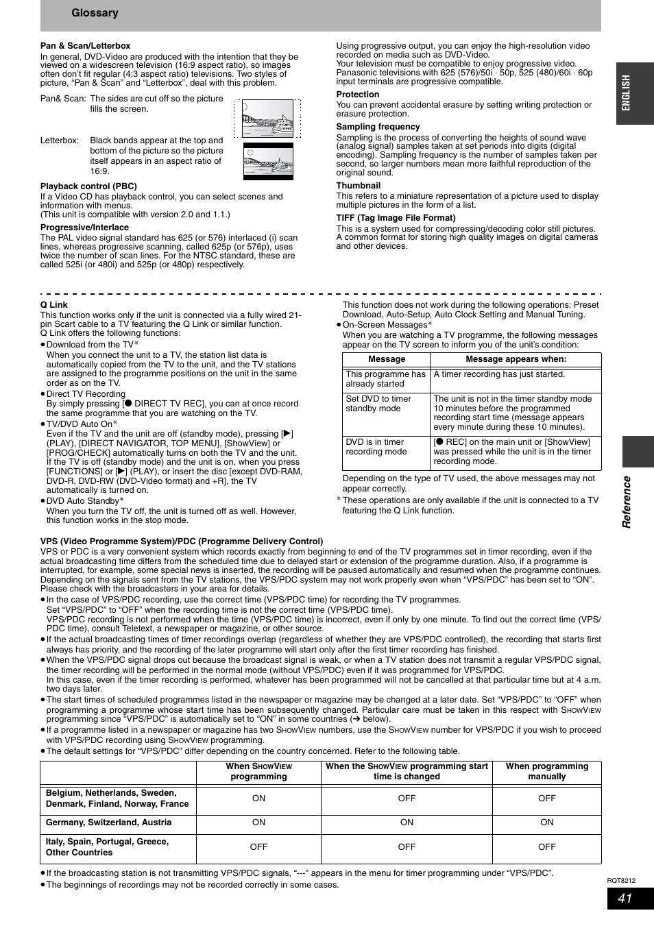 Panasonic DMR-ES20  EN User Manual | Page 41 / 48