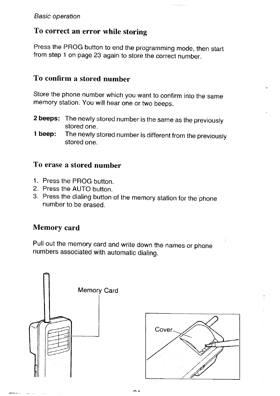 Panasonic KX-T4300BA User Manual | Page 24 / 66