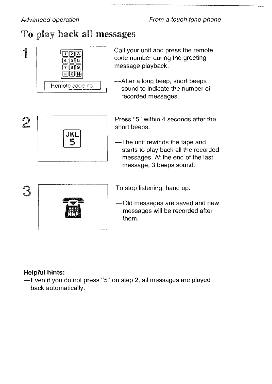 Panasonic KX-T4300BA User Manual | Page 38 / 66