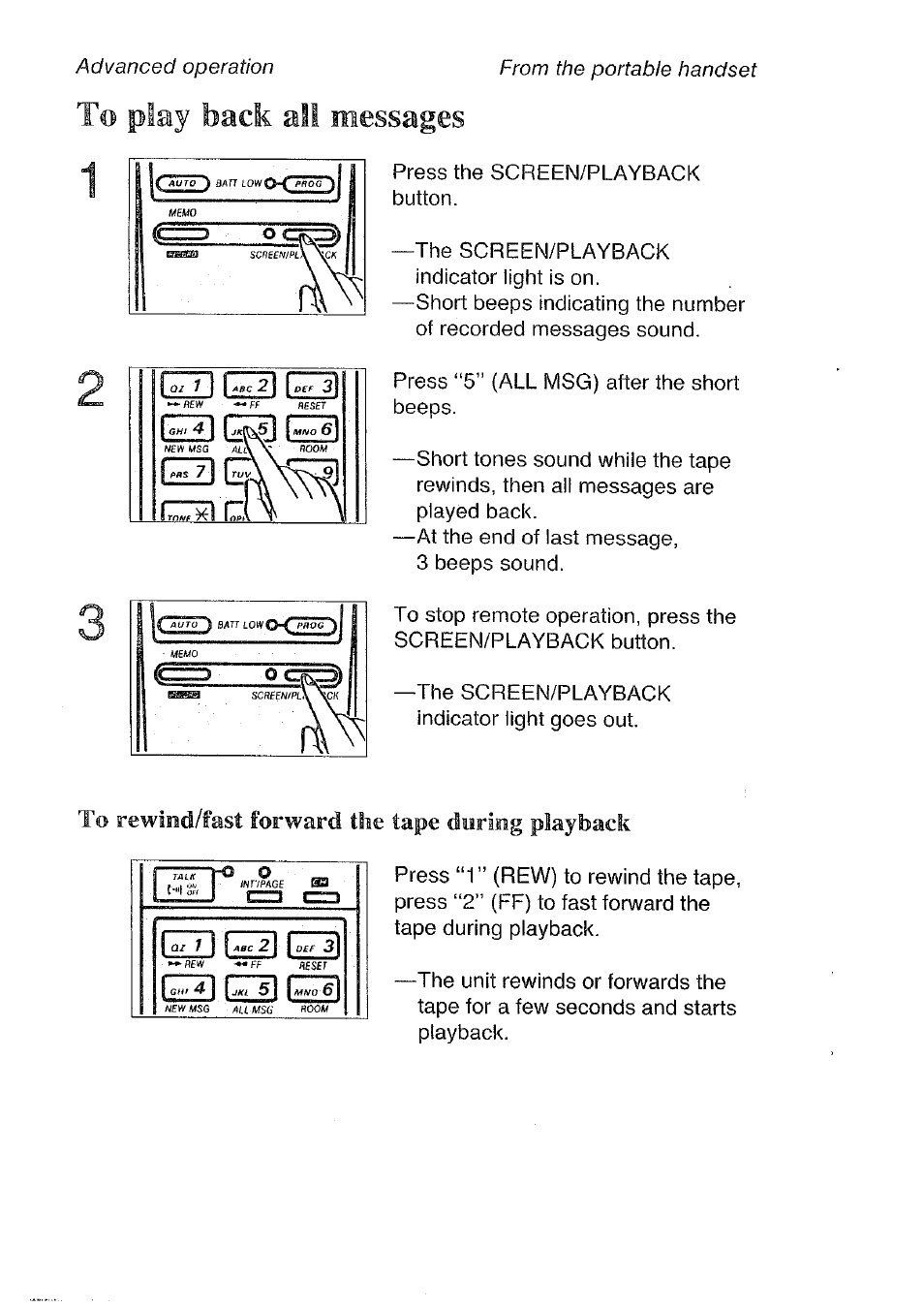 Z) gzdi mno 6, Z) gzdi | Panasonic KX-T4300BA User Manual | Page 46 / 66