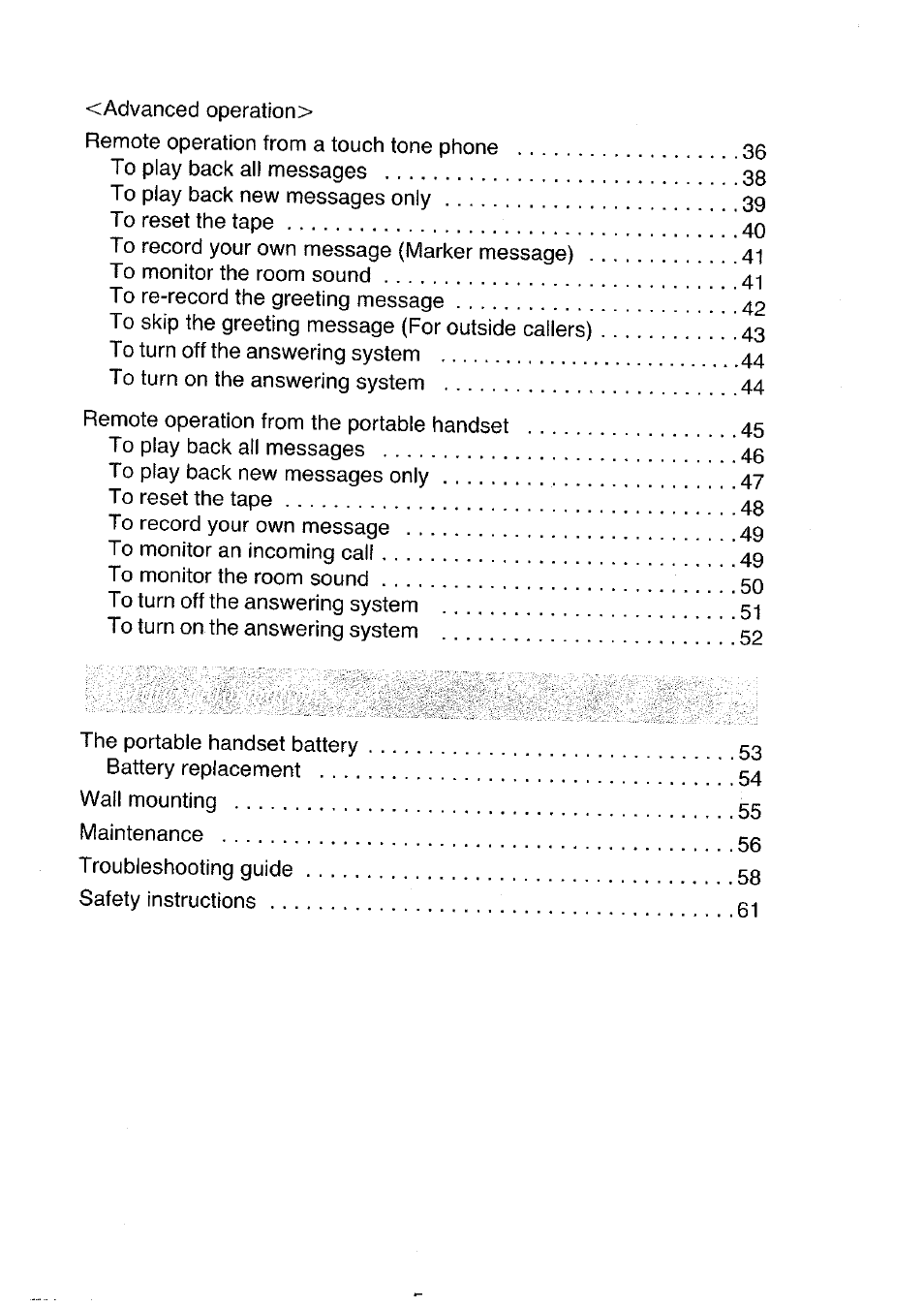 Panasonic KX-T4300BA User Manual | Page 5 / 66