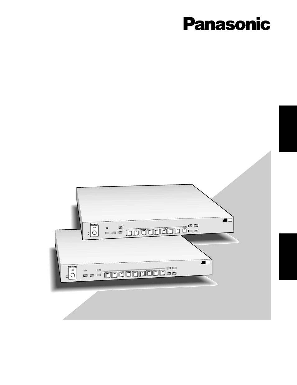 Panasonic WJ-FS309 User Manual | 43 pages
