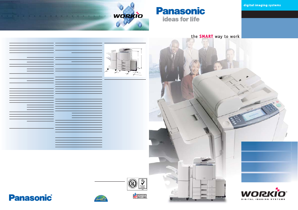 Panasonic DP-6030 User Manual | 6 pages