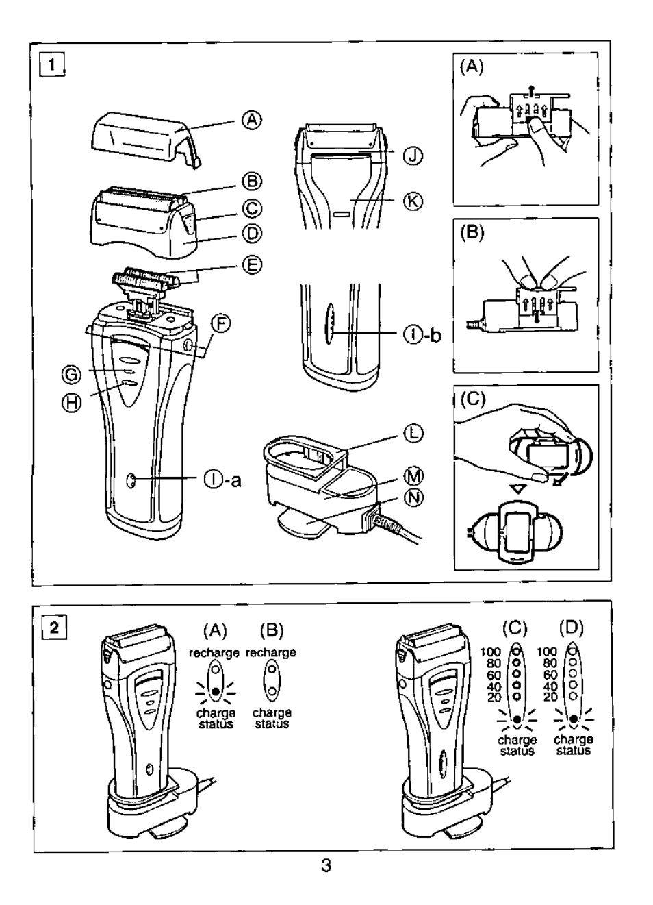 Panasonic ES7015 User Manual | Page 3 / 20