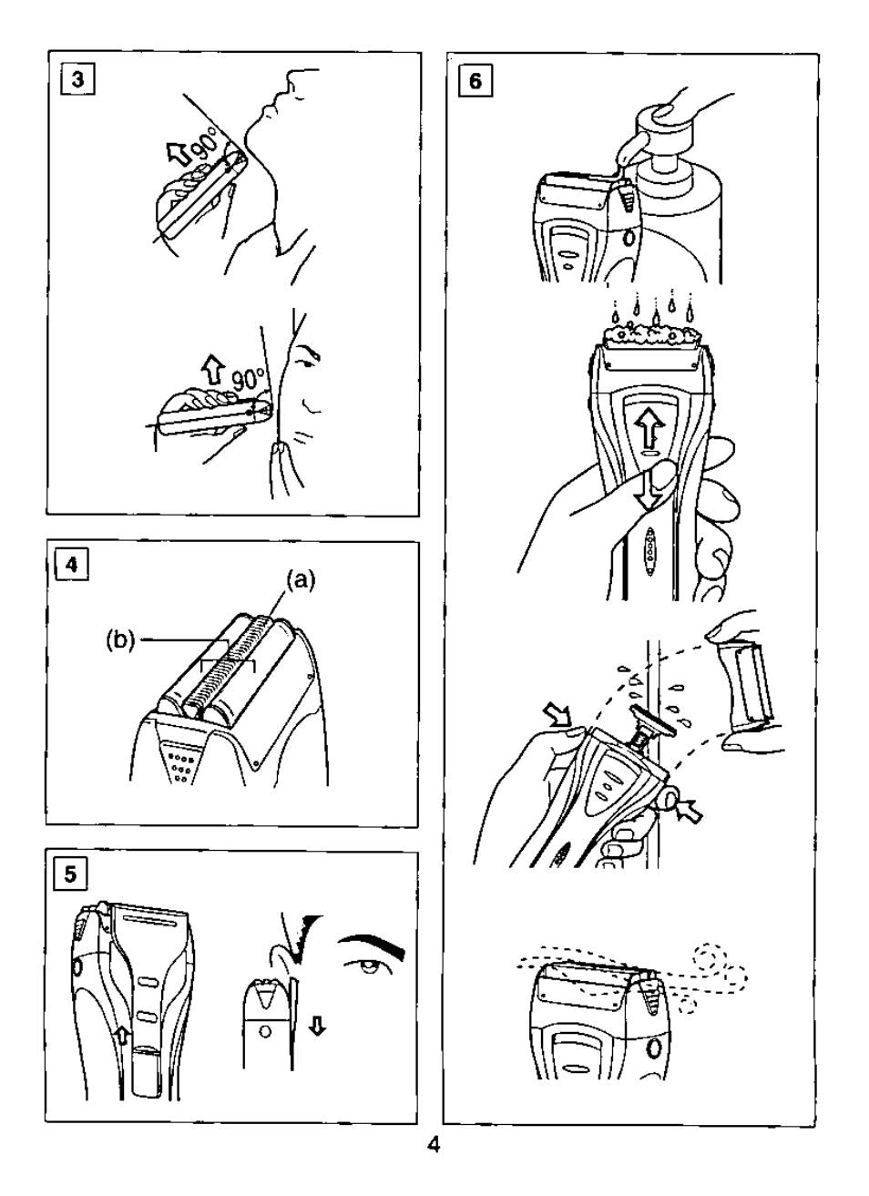 Panasonic ES7015 User Manual | Page 4 / 20