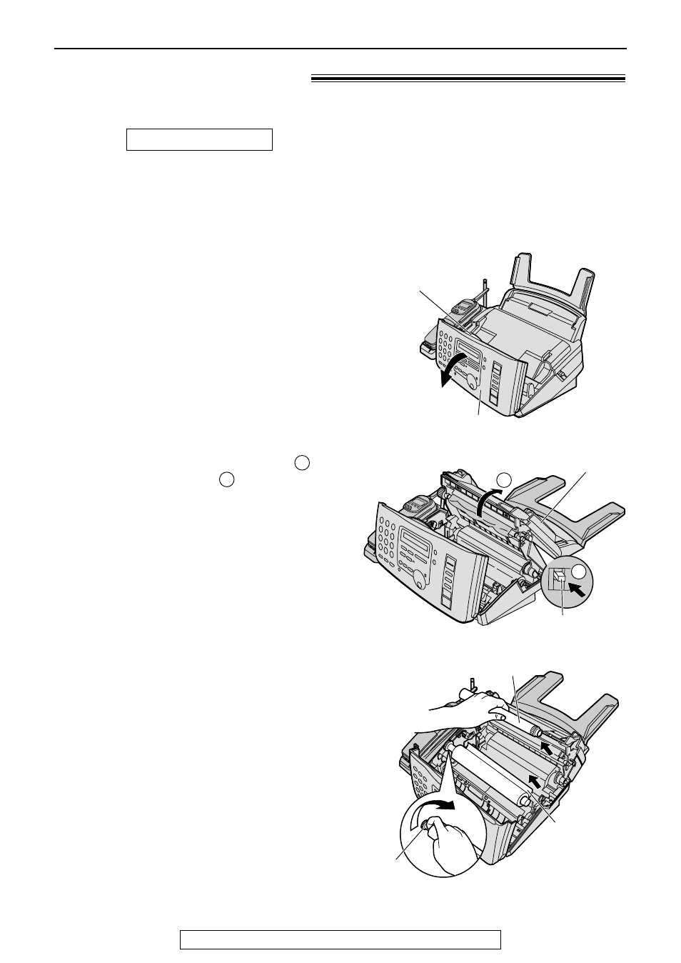 Ink film, Replacing the ink film | Panasonic KX-FPC96 User Manual | Page 100 / 112