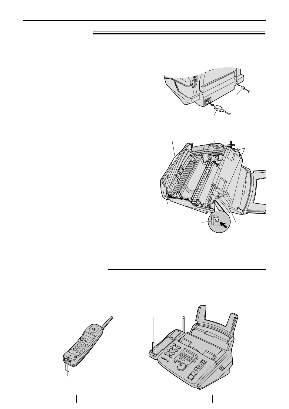 Cleaning, Thermal head, Charge contacts | Panasonic KX-FPC96 User Manual | Page 104 / 112
