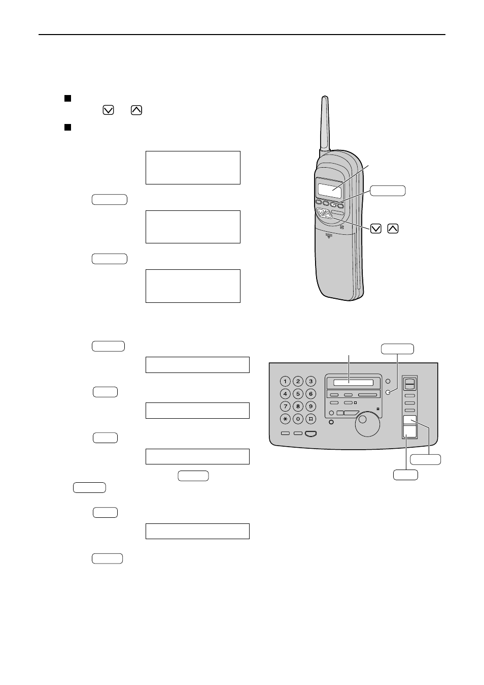 Caller id, Erasing all stored caller information, Handset main unit | Panasonic KX-FPC96 User Manual | Page 46 / 112