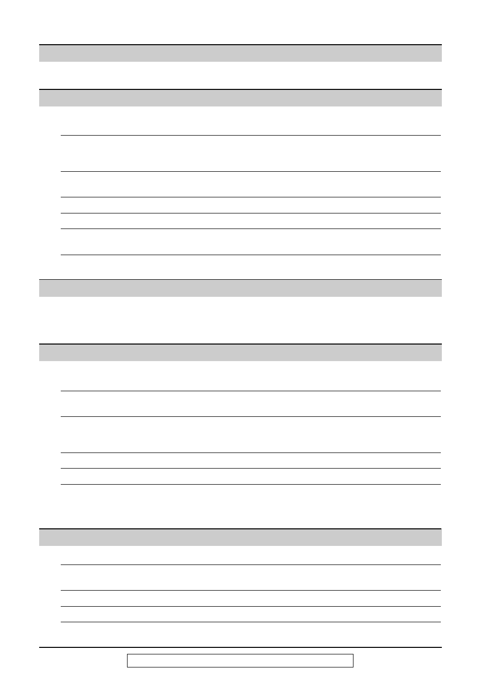 Programmable features, Answering device, Help | General information, Copy | Panasonic KX-FPC96 User Manual | Page 7 / 112