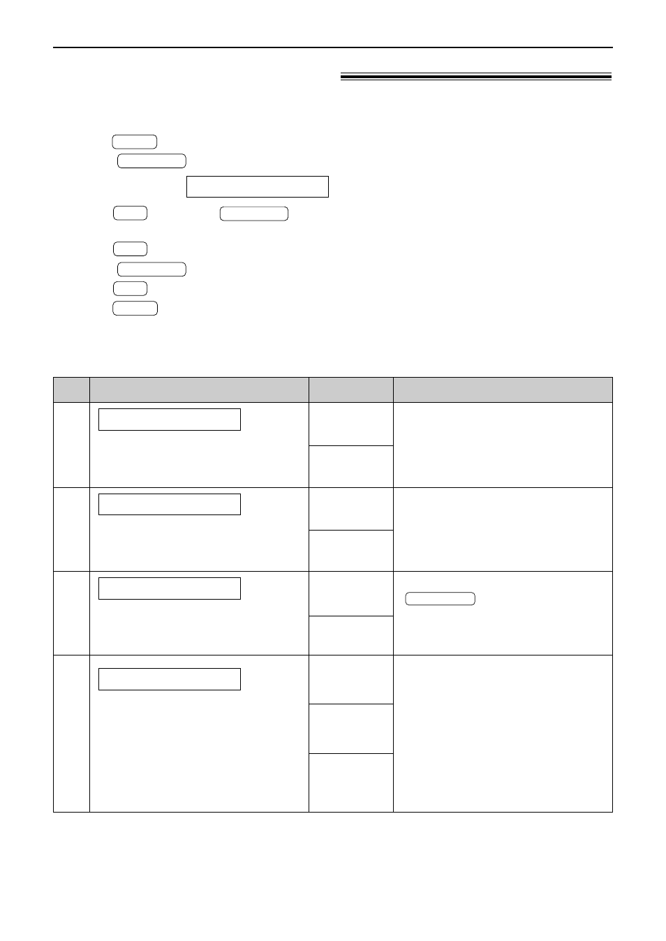 Features summary, Advanced features, Programming table (cont.) | Cont.), How to set menu options | Panasonic KX-FPC96 User Manual | Page 86 / 112