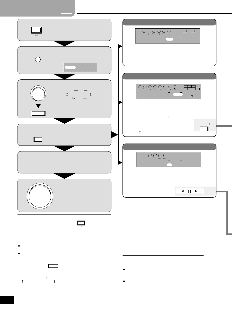 Step, Basic operations, Switch on | Turn speakers on, Select input, Surround mode stereo mode sfc modes | Panasonic SA-HE70 User Manual | Page 10 / 20