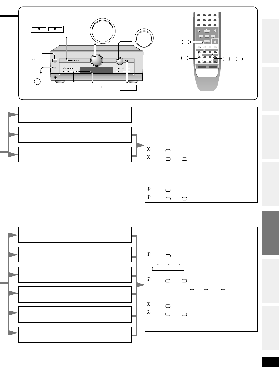 Center width control – c-wdth, Dimension control – dimen | Panasonic SA-HE70 User Manual | Page 11 / 20