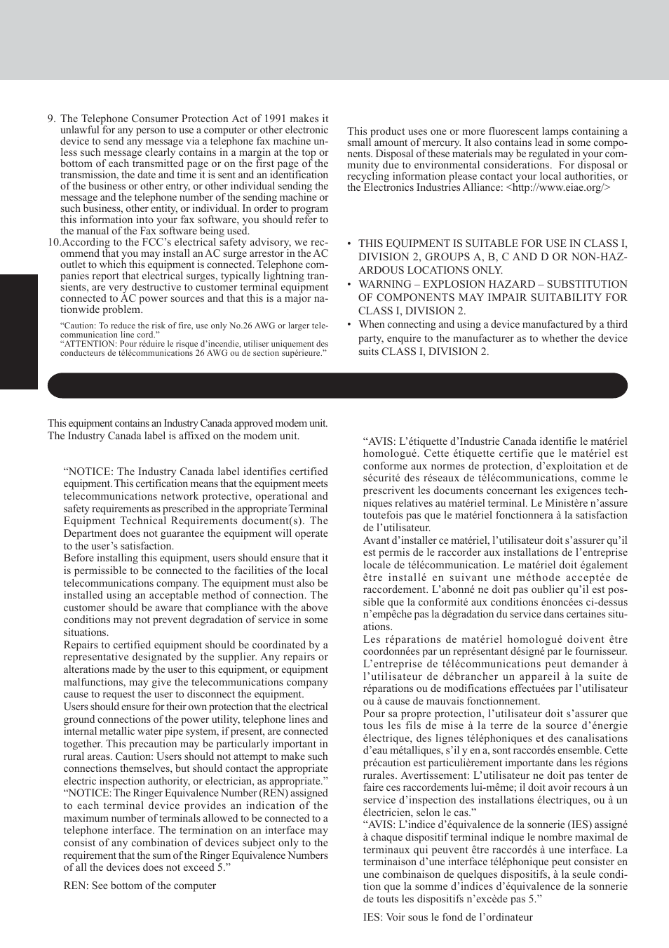 Read me first, For canada, Getting star ted | Panasonic CF-29 Series User Manual | Page 4 / 48